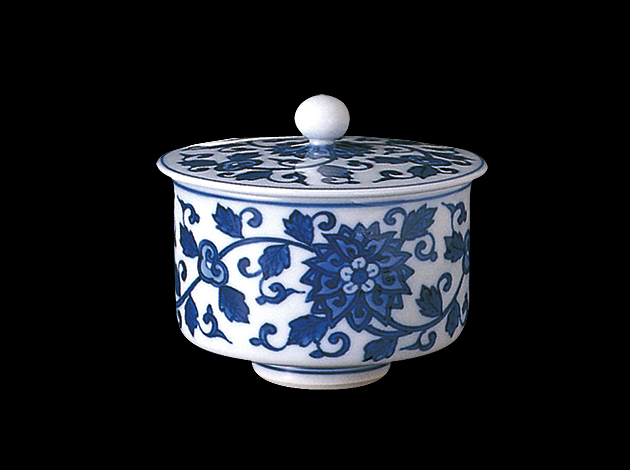 渋草焼 芳国舎 赤絵唐子紋陶鈴 11cm 渋草焼 芳国舎 赤絵唐子紋陶鈴