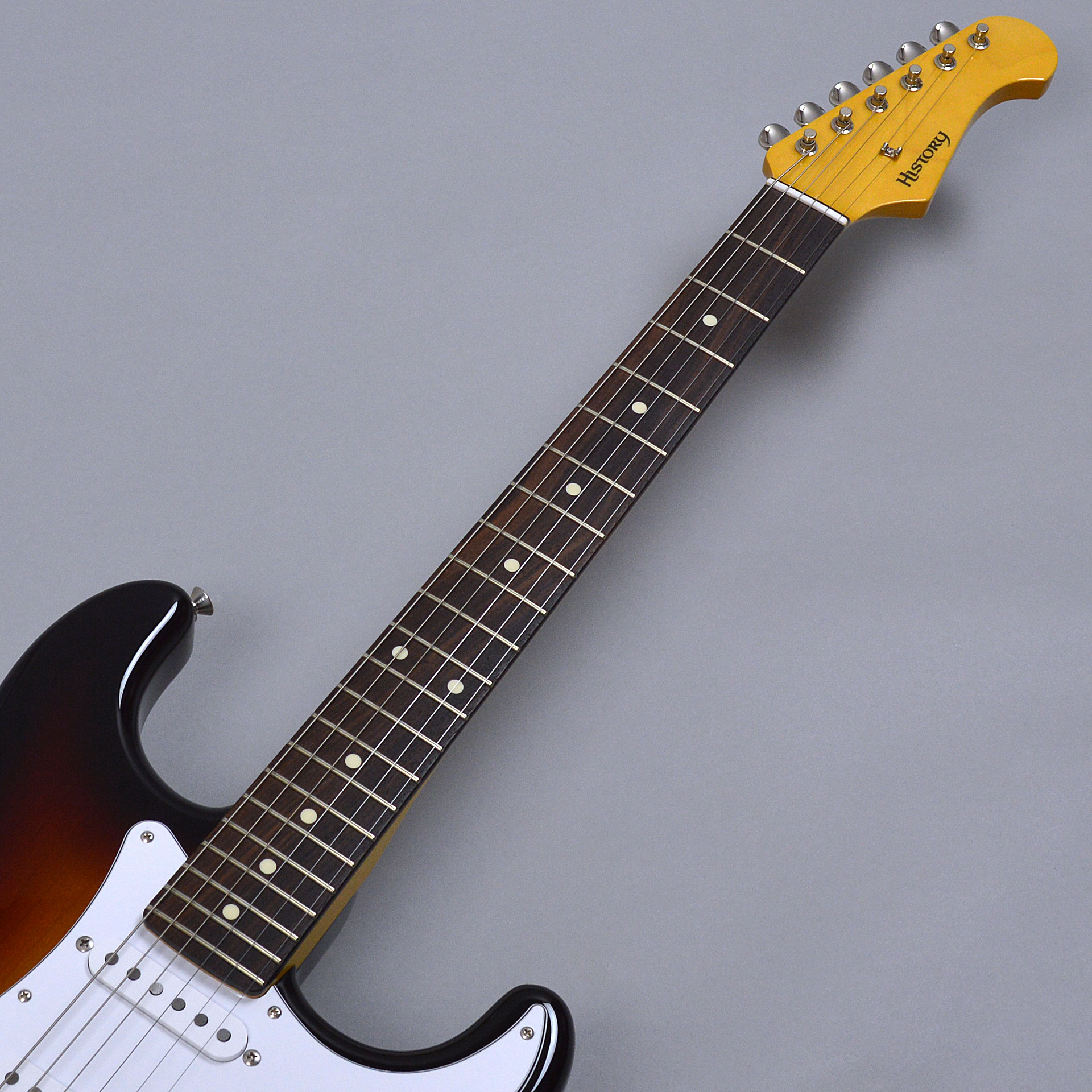 HISTORY ストラトキャスター サンバーストミディアムスケール エレキ