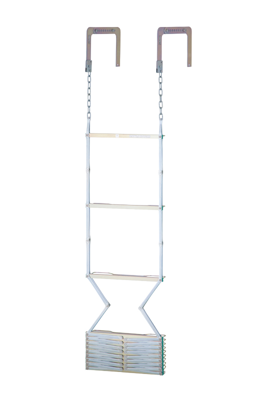 折りたたみはしご 金属製つり下げはしご 折りたたみ式 | 取扱商品