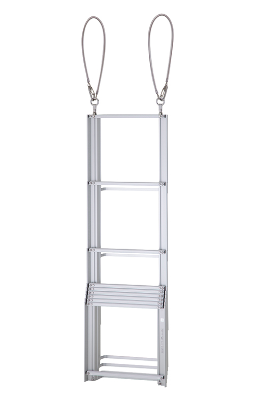 miniSOS 金属製つり下げはしご 伸縮式 | 取扱商品｜ 城田鉄工株式会社