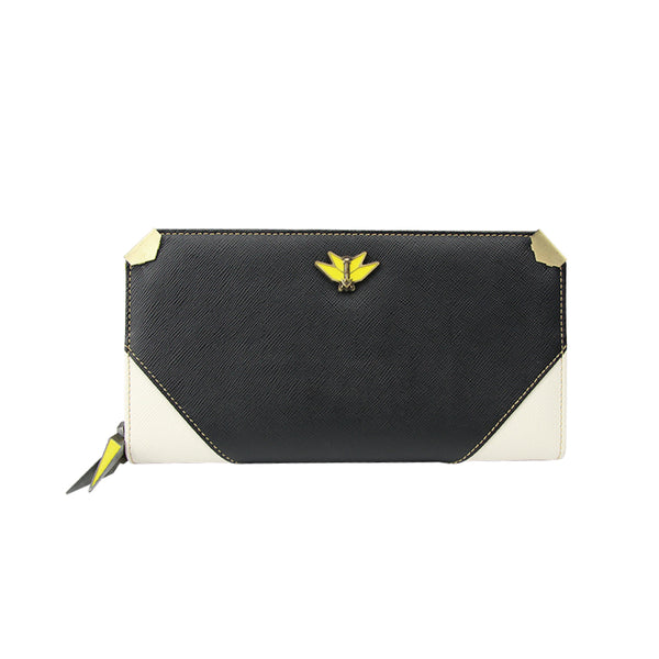 SOLWA×戦姫絶唱シンフォギアXV本革ラウンド長財布／クリスver.