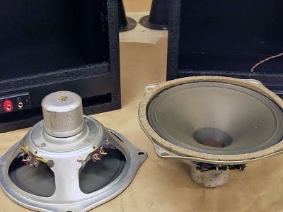 SABAビンテージ20㎝フルレンジシステム 美品 高能率・広帯域 ペア