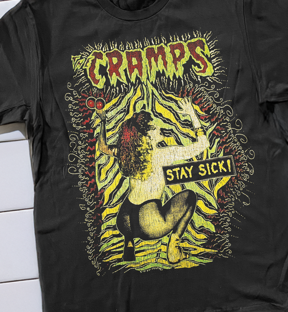 The Cramps Stay Sick vintage Tシャツ 1990 Vintage 1990 The Cramps