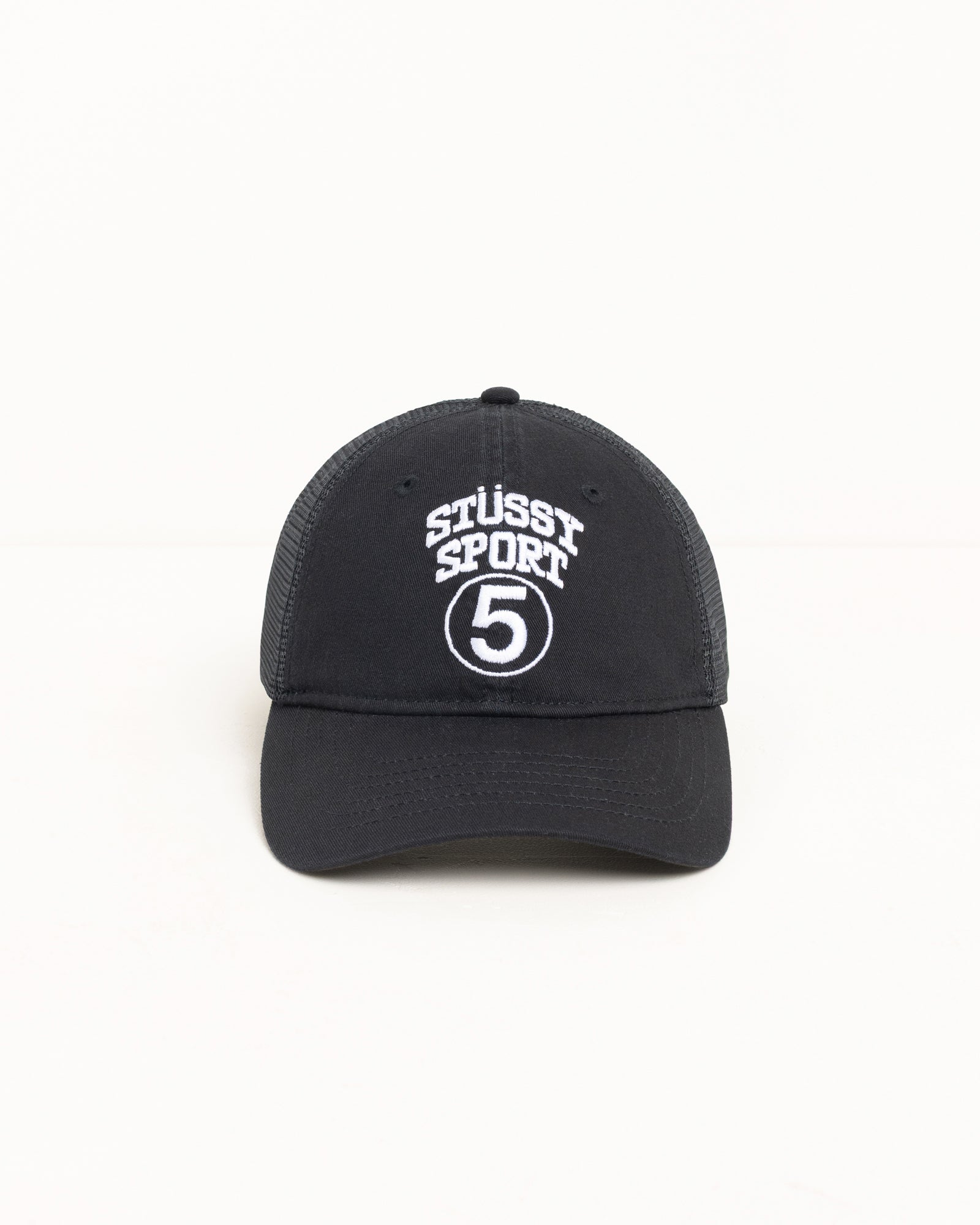 Low Profile Sport 5 Strapback – Black | Headwear | Stüssy