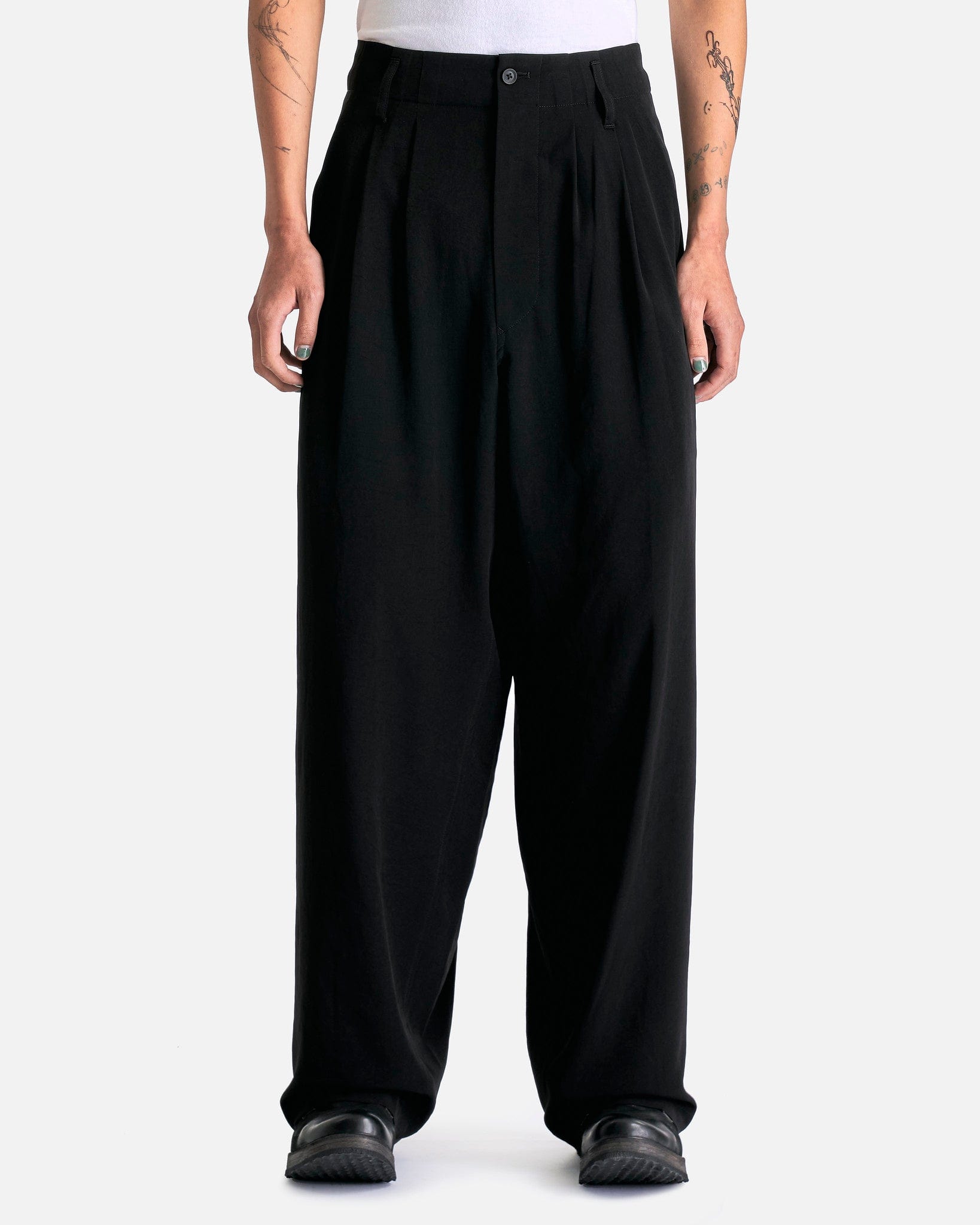 パンツ Yohji Yamamoto pants Trompe l'oeil 3 Yohji Yamamoto pants