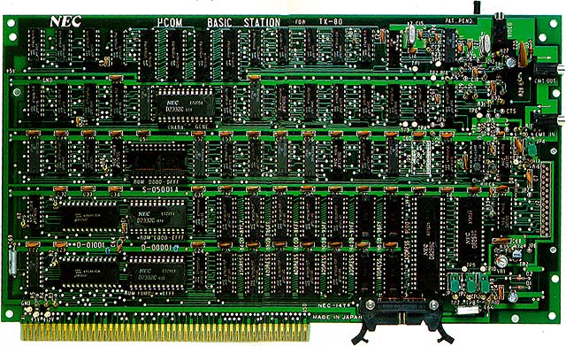 NEC μCOM Basic Station TK-80BS NEC μcom Basic station TK-80BS TK