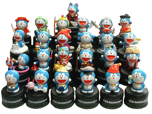 ドラえもん】映画大集合 フィギュア ほっともっと 映画大集合