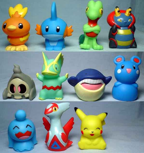 BANDAI ポケモンキッズ 色違い 6体 レア ポケモンキッズキャンペーン