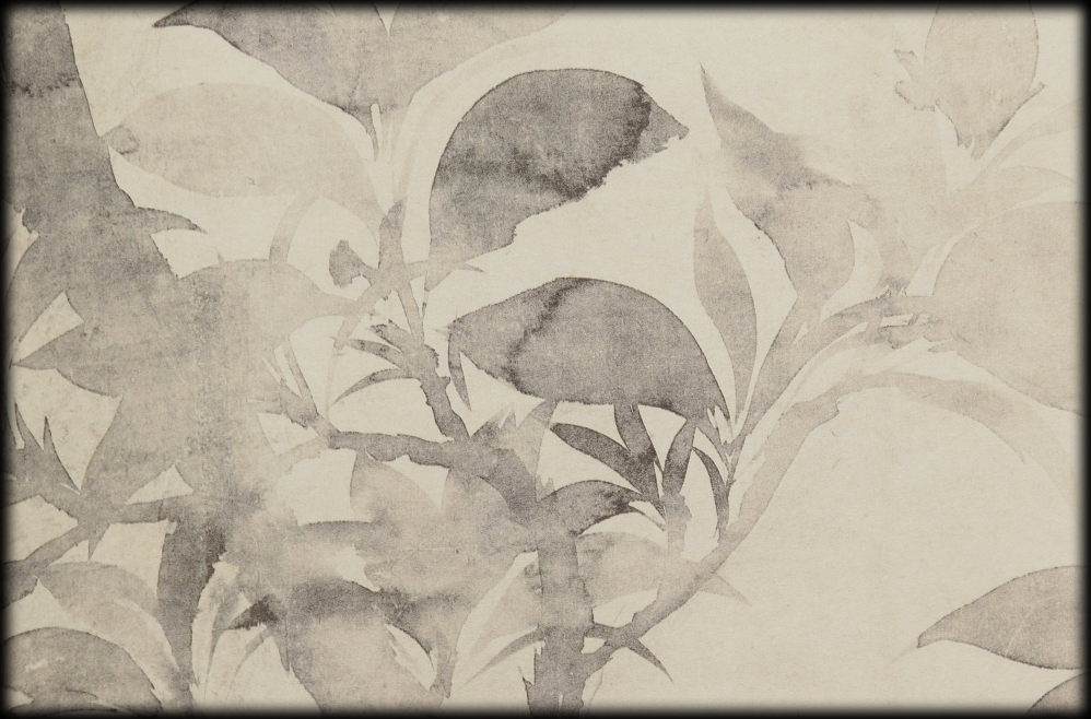 俵屋宗達:原作「桜図」：E-088j[工芸掛け軸]古美術谷口