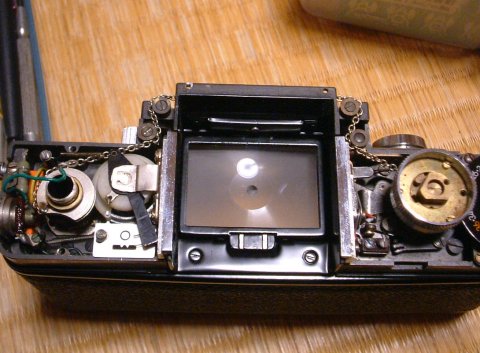 TOPCON SUPER D ボディ 露出計・シャッター全速確認 Beseler TOPCON