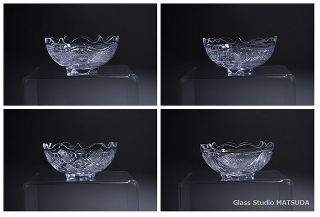 HOYAクリスタル ルリ被小鉢揃 5個セット HOYAクリスタル ルリ被小鉢揃