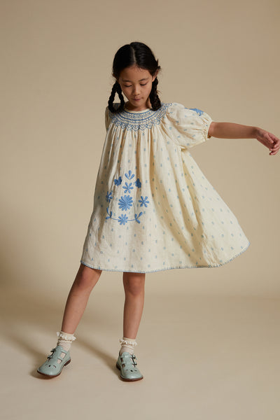 未使用】apolina kids Dora dress 5-7y アウトレット 未使用】apolina