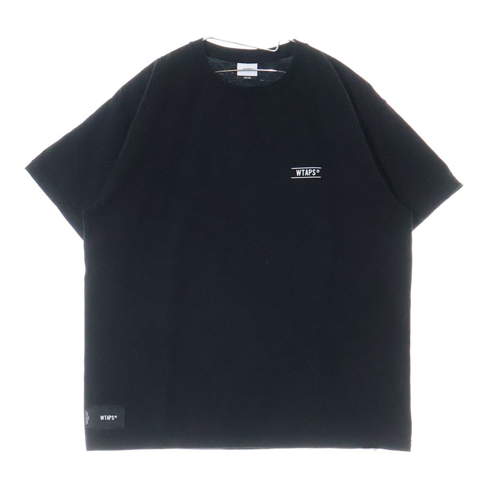 WTAPS(ダブルタップス) 25SS CONTAINING TEE バックロゴ Tシャツ ブラック