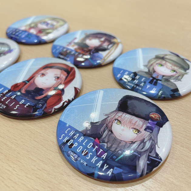 ヘブンバーンズレッド 缶バッジコンプリートセット（第31X部隊