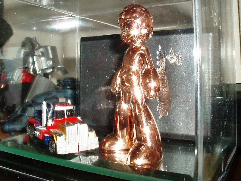 ロックマン 20周年 銅古美仕様 ブロンズ メタルフィギュア 【新品・未