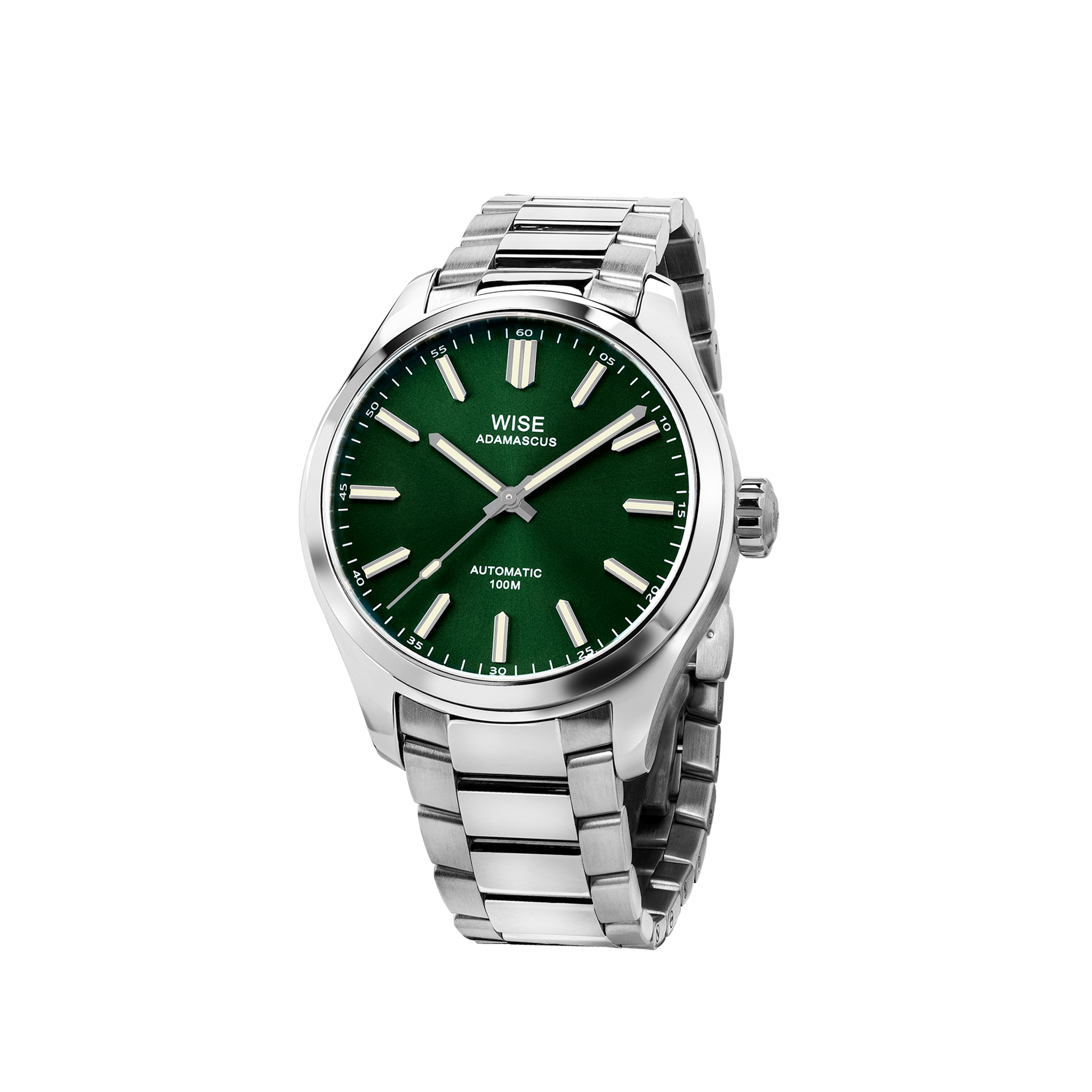 ADAMASCUS AD941 Stainless 904L (39, 41 mm.) – WISE