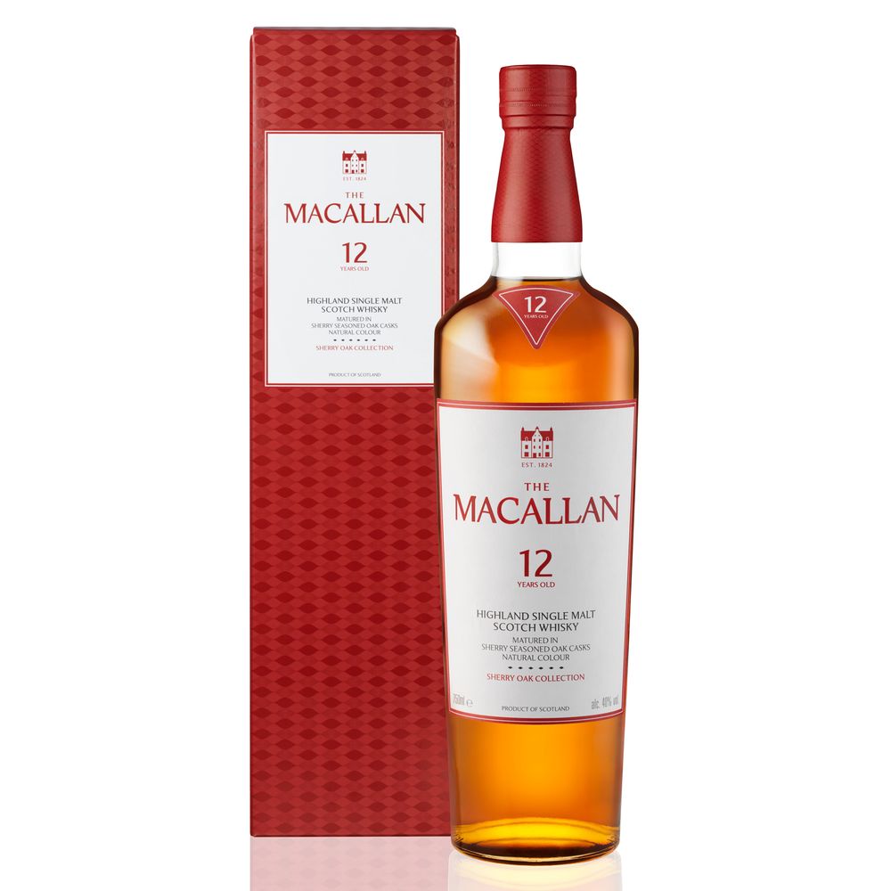 Buy The Macallan 12 Year Old Sherry Oak | The Macallan - Wooden
