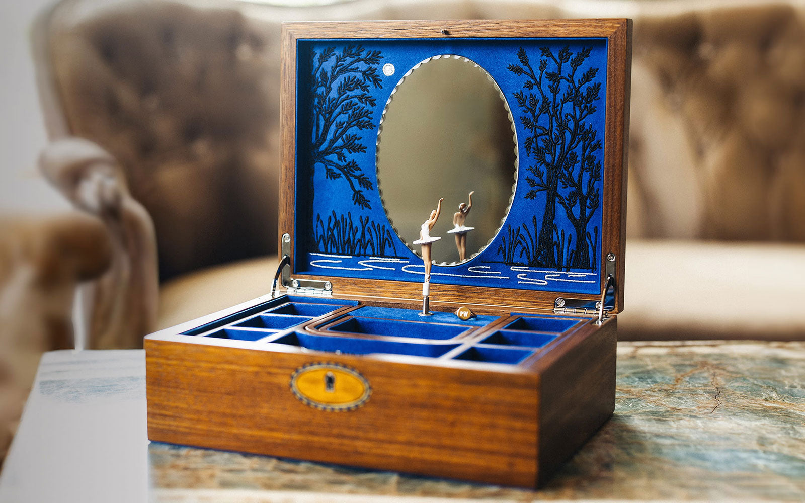 希少♦️猫脚 アンティーク♦️ジュエリーボックス♦️シルバー