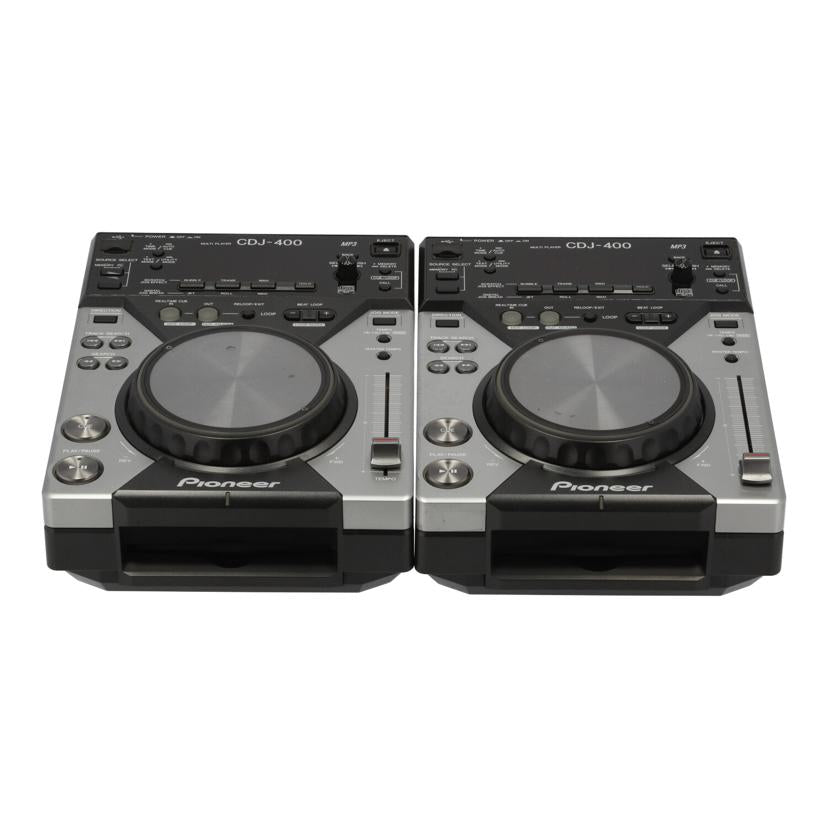 Pioneer パイオニアCDJ-400 2台セット Pioneer CDJ-400 DJ機材 2台