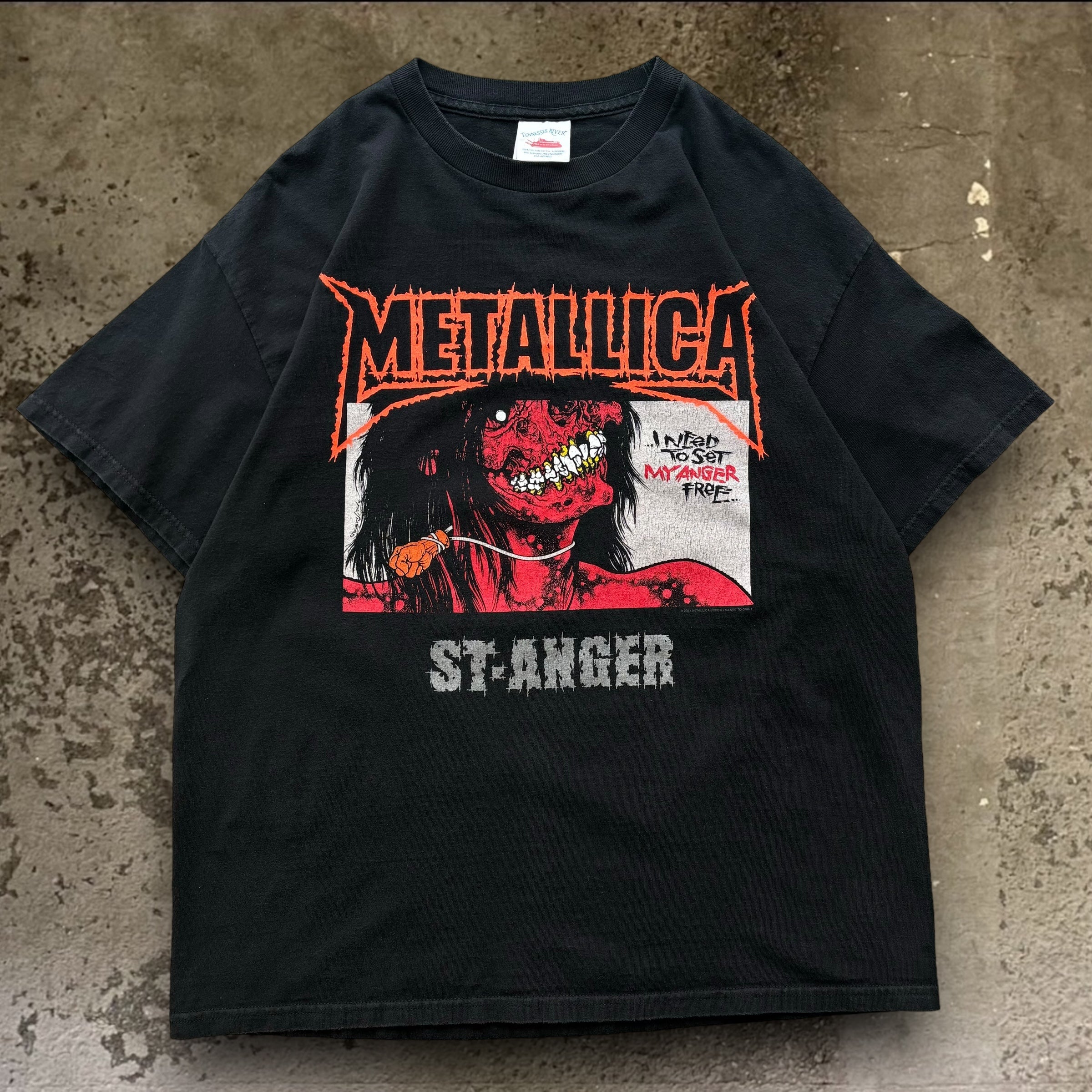 メタリカ ビンテージST. ANGER Tシャツ 2003年ツアー XL Vintage