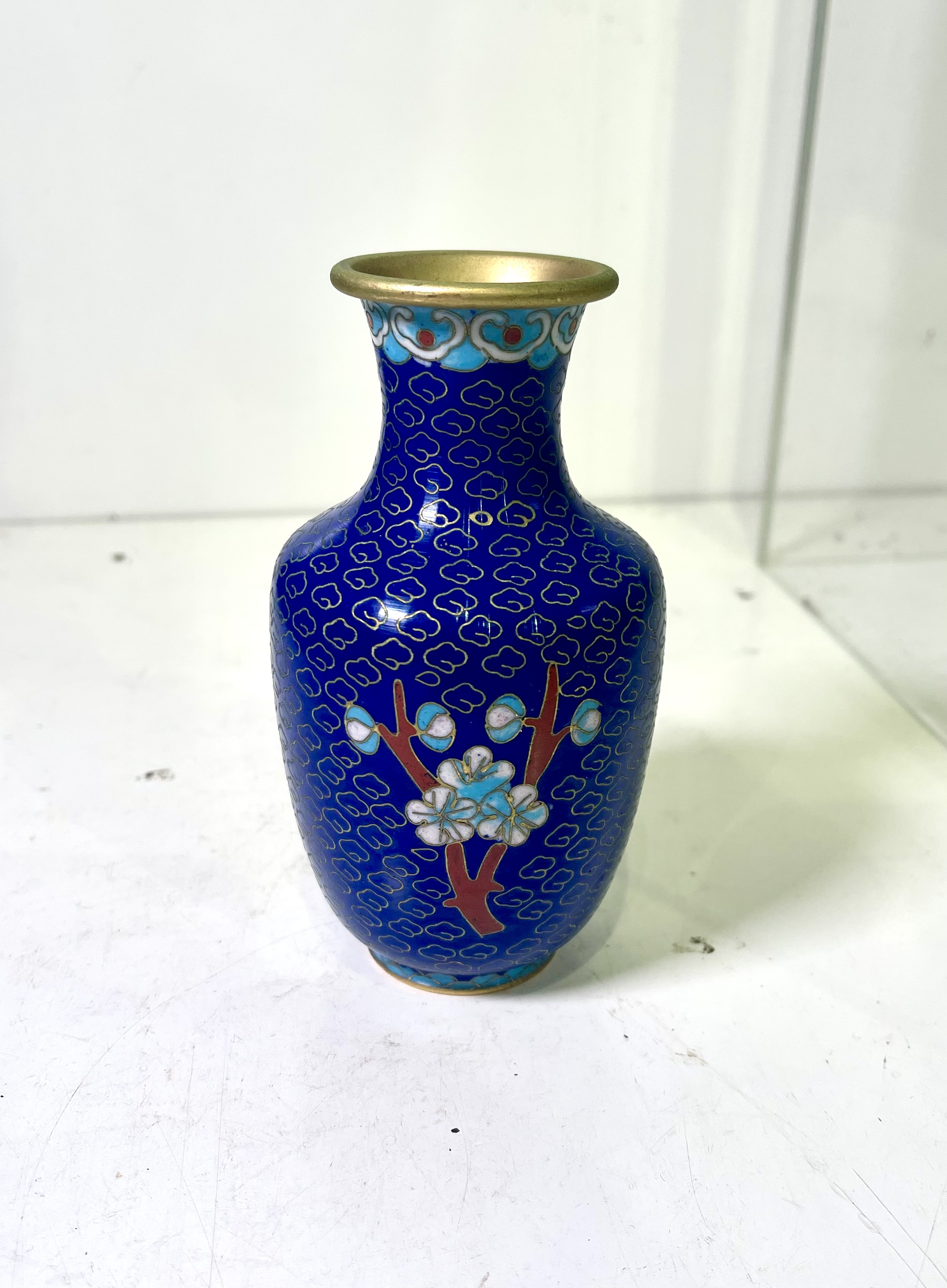 景泰藍掐絲琺瑯七寶燒牡丹花卉紋鍍金銅胎花瓶– 花囪FA CUNG 生活.藝術