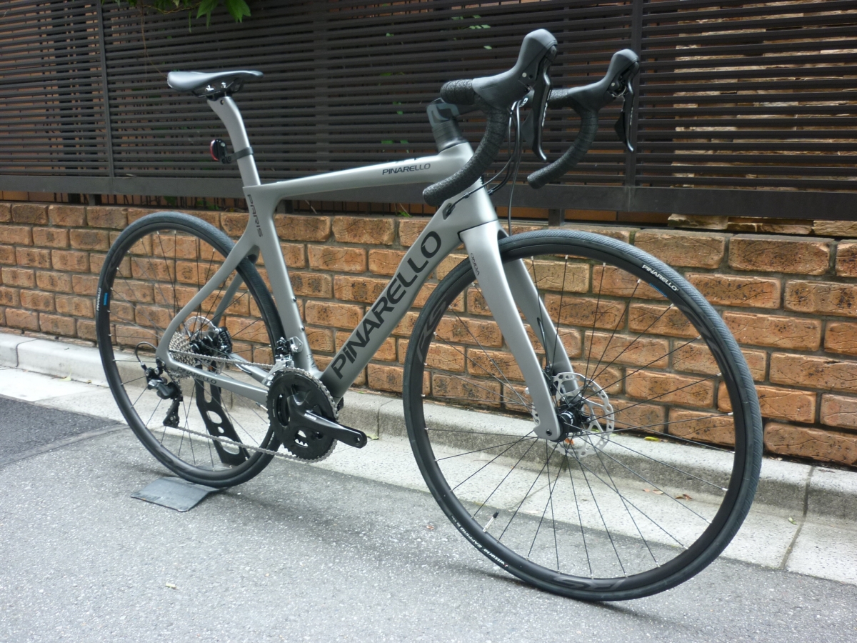 必読】PINARELLO PARIS ロードバイク グレー 105 必読】PINARELLO