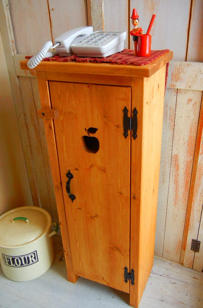 アメリカンカントリー雑貨 カントリーハート ダストボックス Lサイズ