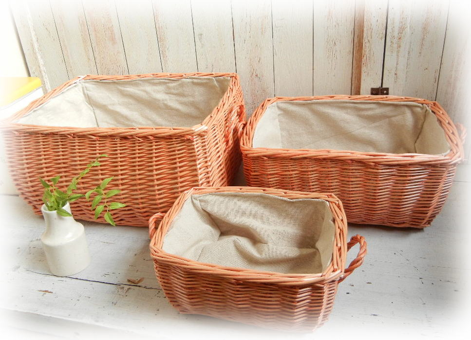 ティンバスケット ティン缶 ピクニックバスケット ツールボックス