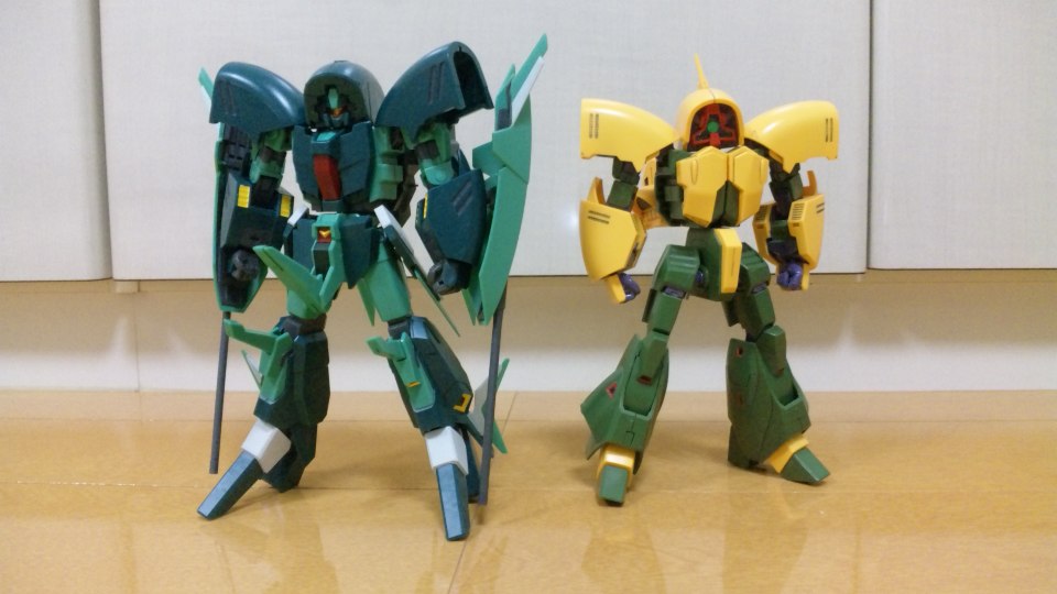 ガンプラ：HGUC アンクシャ＆アッシマー: 残量確認（仮）