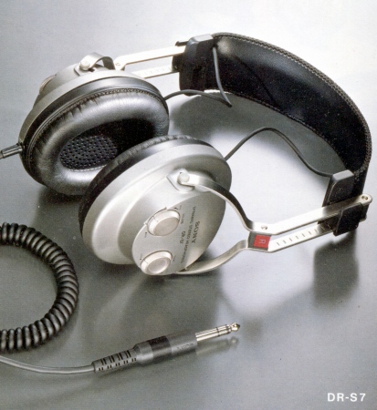 箱付き レトロ SONY DR-S7 ダイナミックステレオヘッドフォンdr-s7 箱