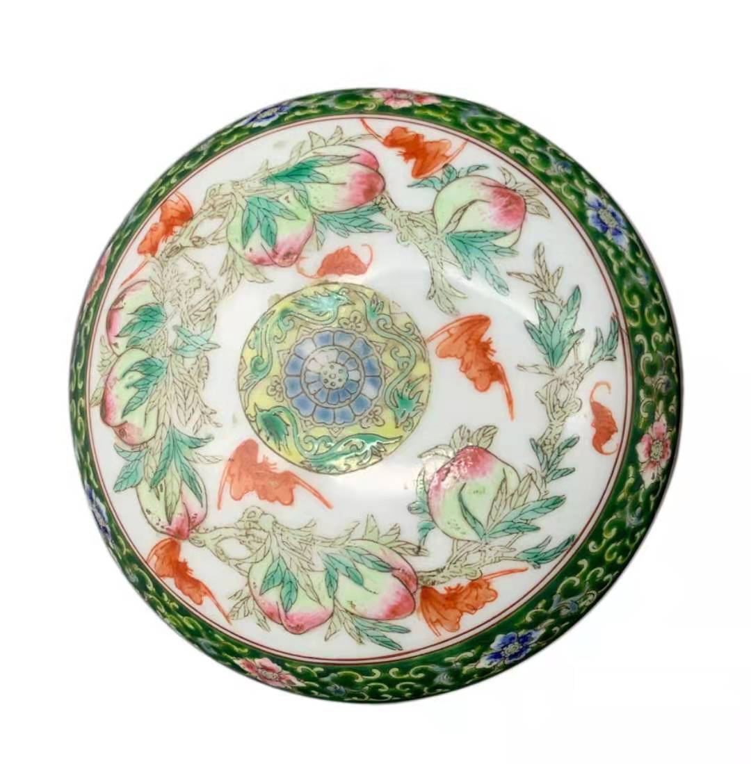 中国美術 大清乾隆年製 粉彩 薄胎 龍国大鉢 中国美術 大清乾隆年製 粉