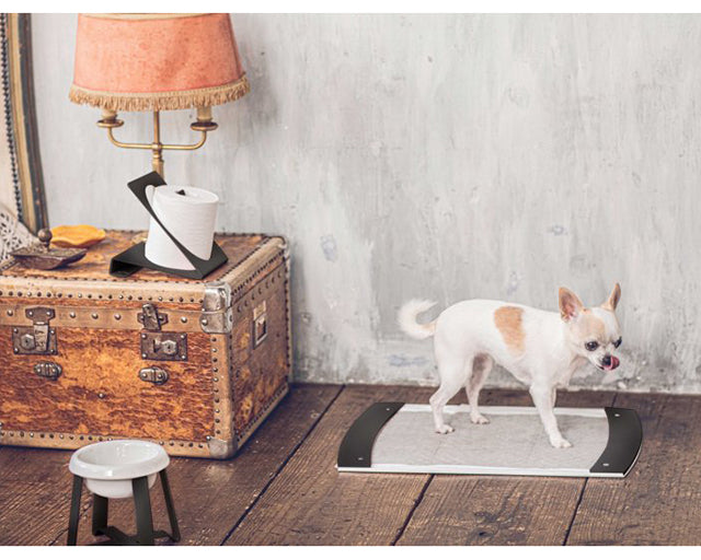 pecolo(ペコロ) Toilet Tray Wide ブラック ワイドサイズ 特別