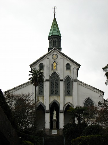 大浦天主堂 慶応元年1865年国宝大浦天主堂 鈴木崎陽作手摺木