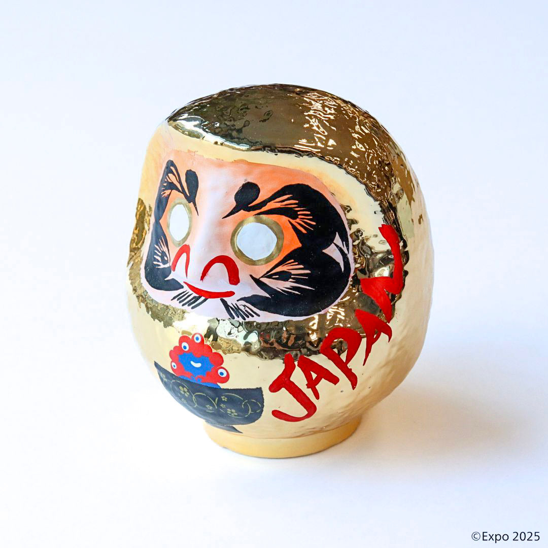 土だるま 万博】再入荷3回以上！「ミャクミャク」がデザインされた高崎