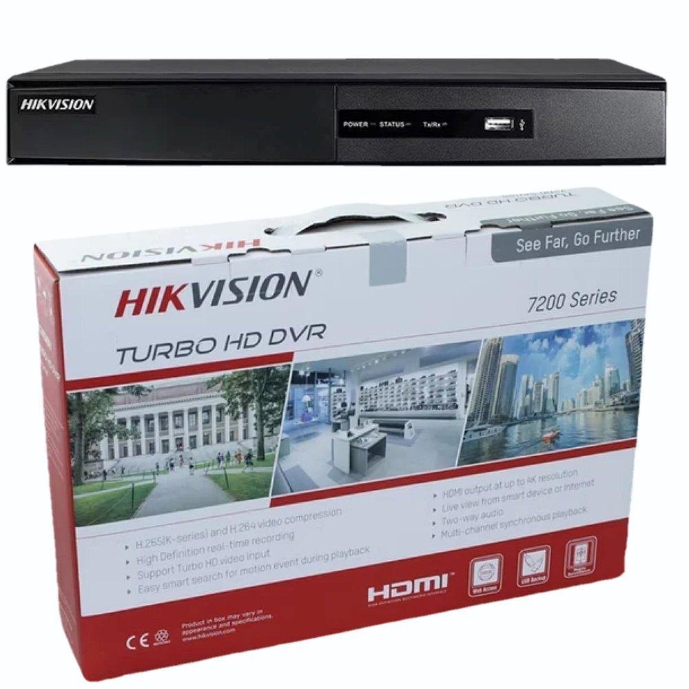 Hikvision Turbo Hd Dvr 7200 Series, 8 Channels at ₹ 3250/piece in