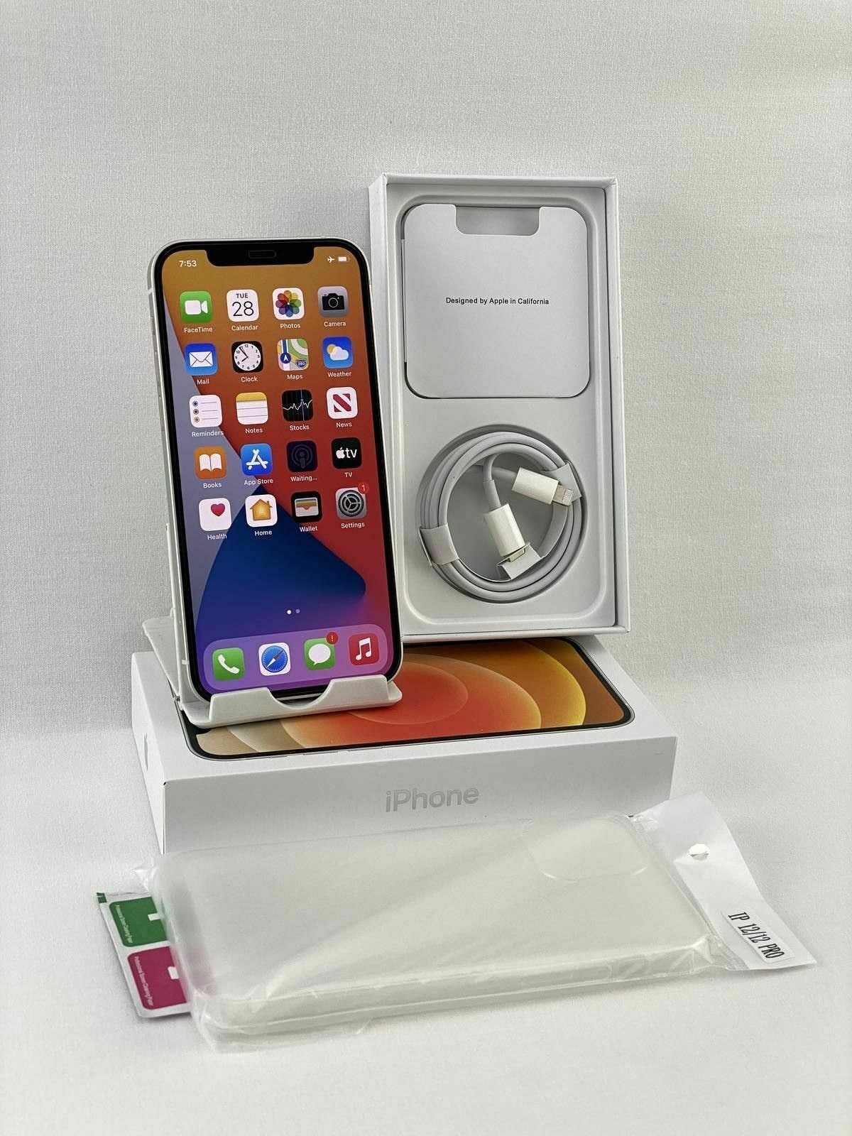 Apple iPhone 12 ホワイト 本体 ケーブル付き 128GB 卸売 Apple iPhone