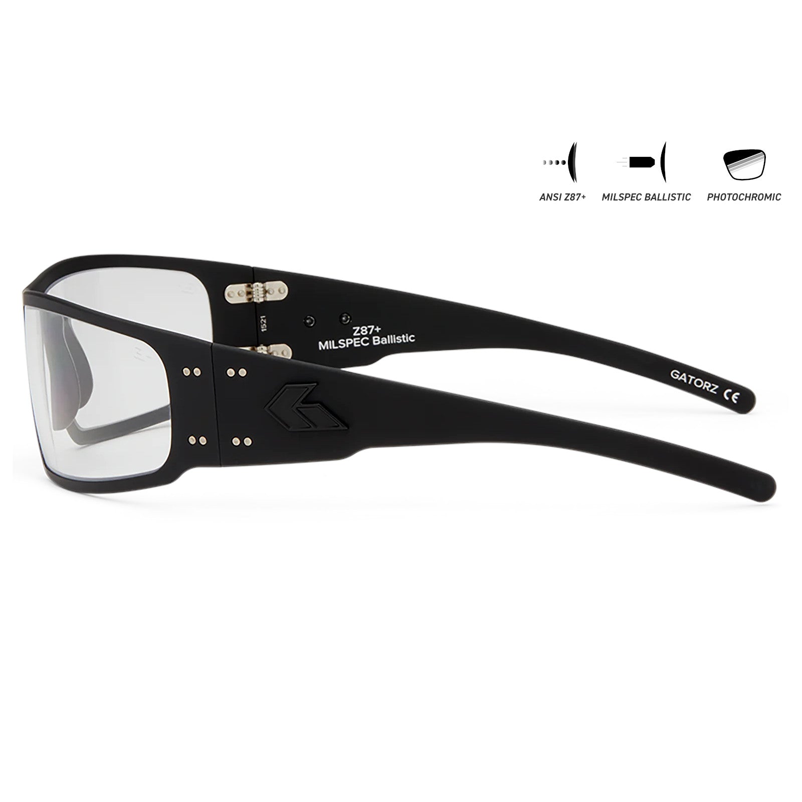 MAGNUM ASIAN FIT - BLACKOUT / INFERNO PHOTOCHROMIC ANSIz87.1+/