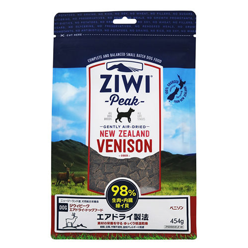 Ziwi Peak ジウィ ベニソンレシピ ドッグフード 1kg×2袋セット ZIWI
