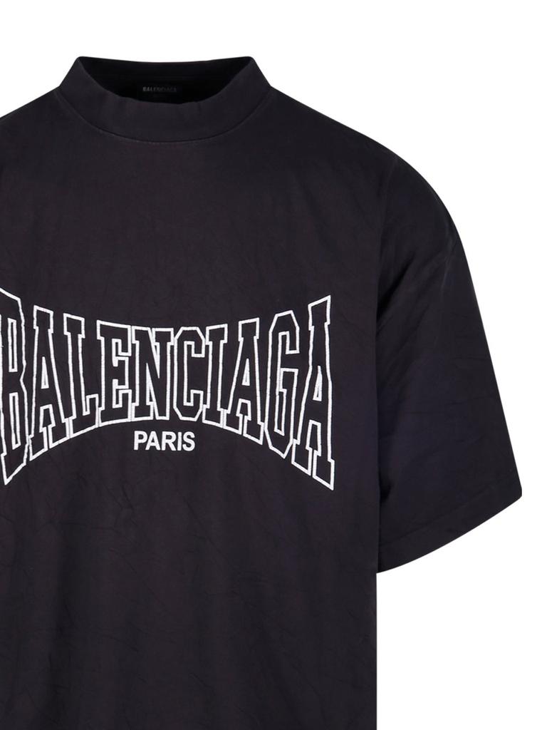 Balenciaga Paris Logo Printed Oversized T-Shirt – On Sale Now with