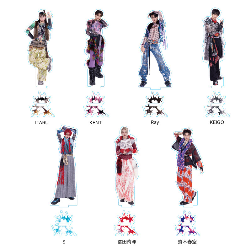 Acrylic Stand vol.8 | 龍宮城 OFFICIAL SHOP｜龍宮城 公式グッズ通販