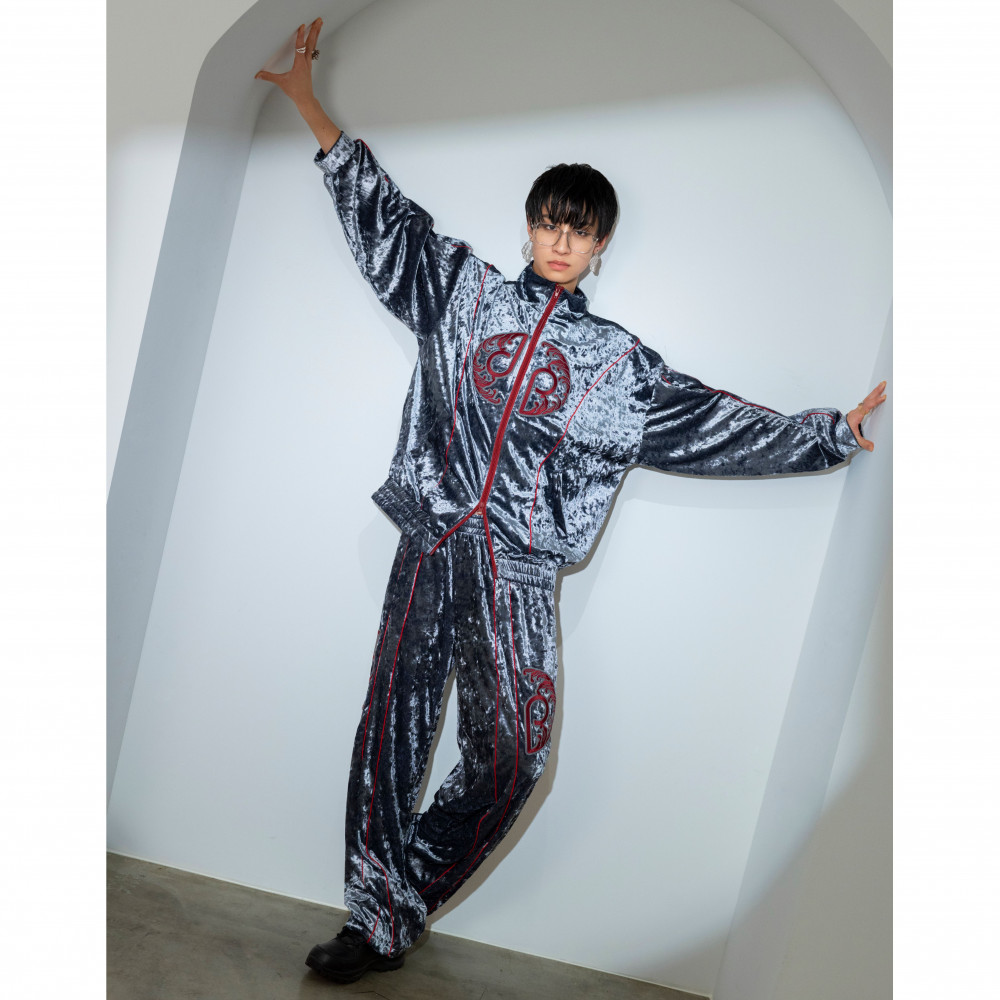 dp Velour Track Jacket | 龍宮城 OFFICIAL SHOP｜龍宮城 公式グッズ