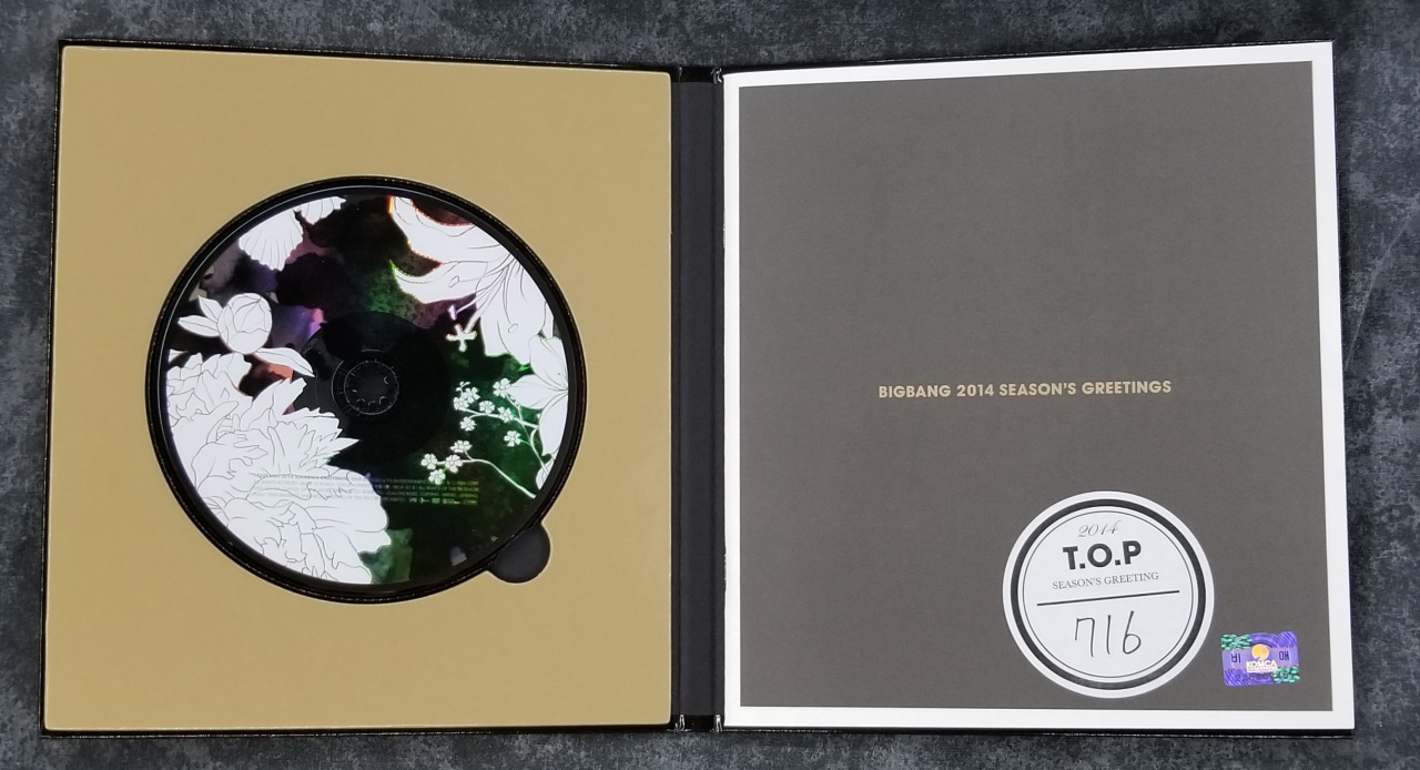 my BIGBANG collection — 2014 - BIGBANG Season's Greetings - Japan