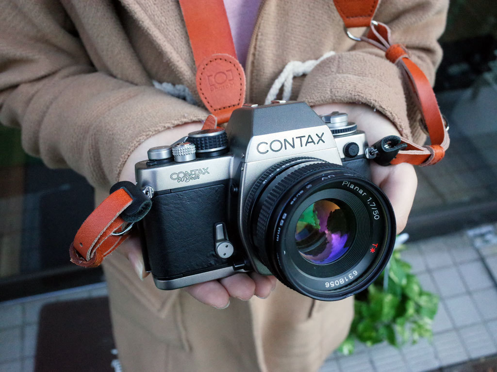 tokyo camera style — Nippori Contax S2 with 50mm f1.7 Planar lens