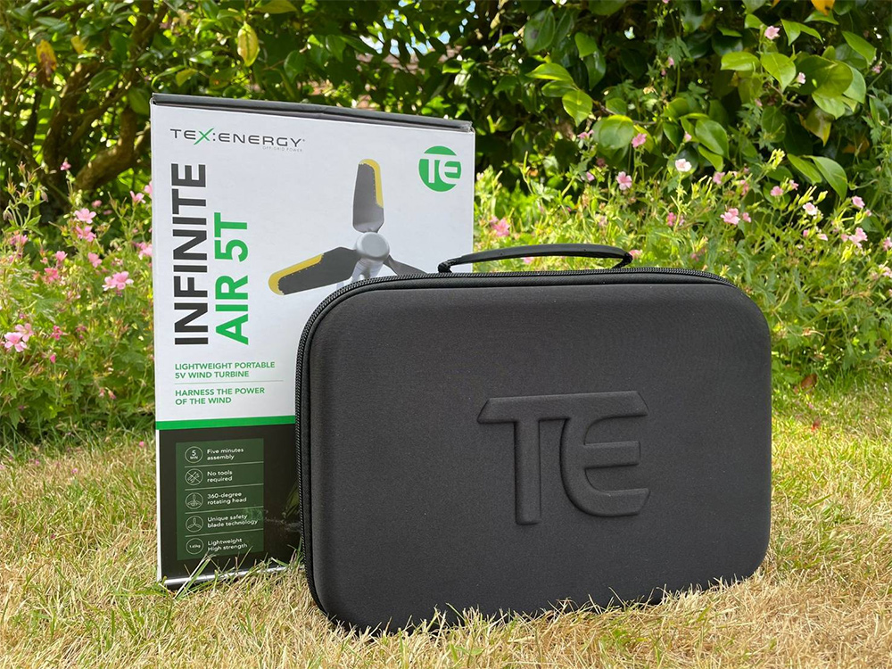 テクスエナジー ポータブル風力発電機 インフィニットエア5T
