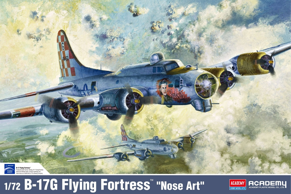 Academy B-17G Flying Fortress Nose Art Military Aircraft Model Kit