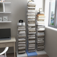 ブックタワー シンプル モダン ブックシェルフ おしゃれ ひとり暮らし