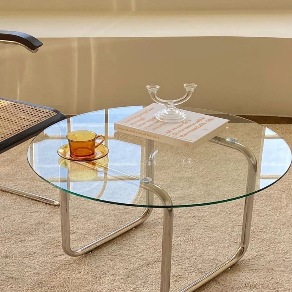 アンティーク ガラス丸テーブル チューリップ テーブル 送料込み 楽天