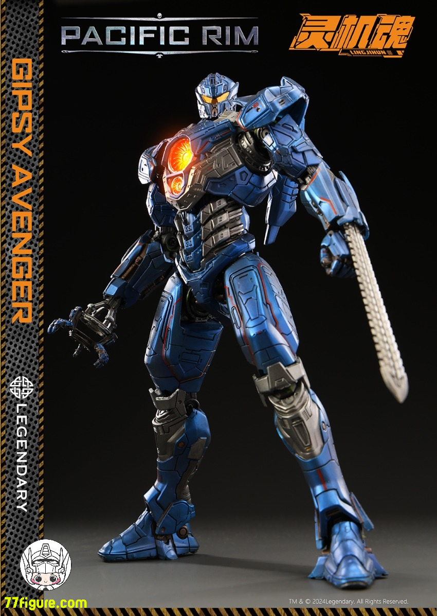 霊機魂 パシフィック・リム ジプシー・アベンジャー塗装済み可動