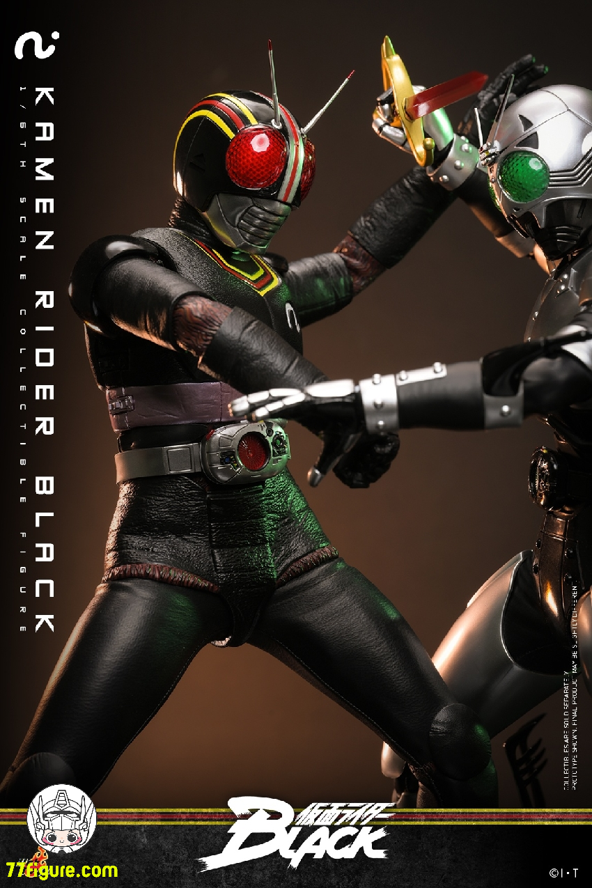 HotToys 1/6 TMS158 仮面ライダーブラック 塗装済み可動フィギュア