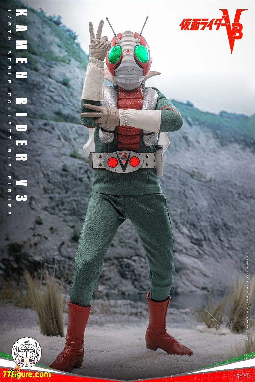 昭和40年代 仮面ライダーV3 透明 風見志郎 昭和40年代 仮面ライダーV3